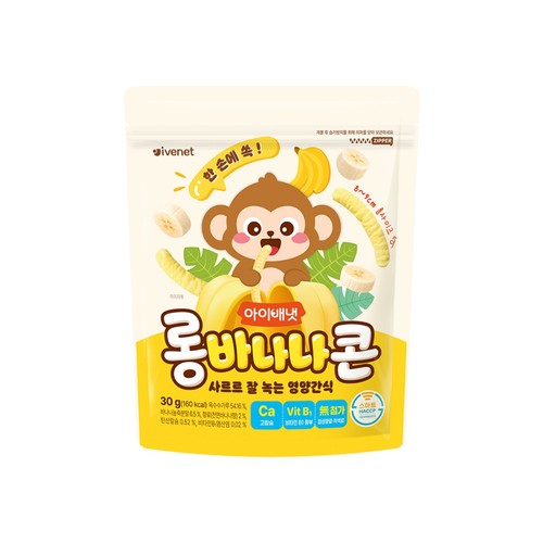 아이배냇 롱바나나콘 30G (30G)