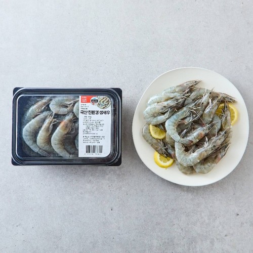 [수산대전 적용가 11,920원] 국산 친환경 생새우 (400G)