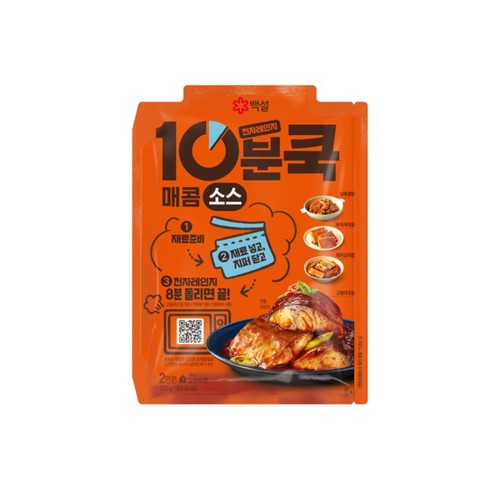 백설 10분쿡 매콤조림소스 (120G)