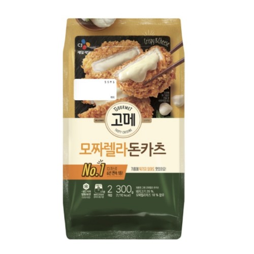 CJ 고메 모짜렐라돈카츠 (300G)