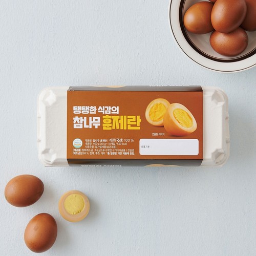 참나무 훈제란 (10구/400G)