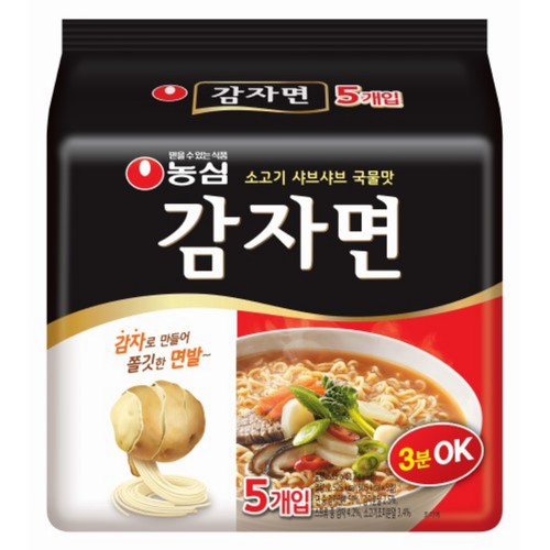 농심 감자면 (117g*5)