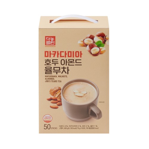 다농원 마카다미아 호두아몬드율무차 (18G*50입)