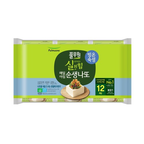 풀무원 순(純) 생나또 (49.5G*12입)