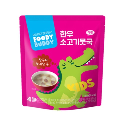 푸디버디 한우 소고기뭇국 (180G)