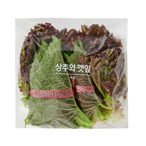 상추와 깻잎 (100G/봉)