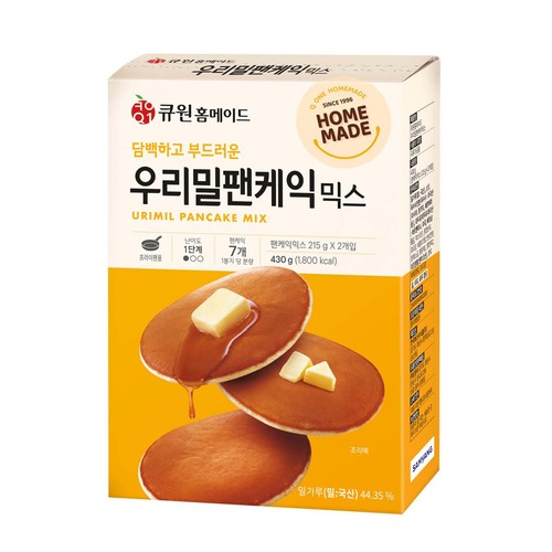 큐원 우리밀 팬케익 믹스 (430G)