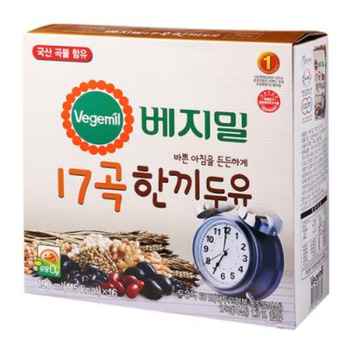 베지밀 17곡 한끼두유 (190ML*16)