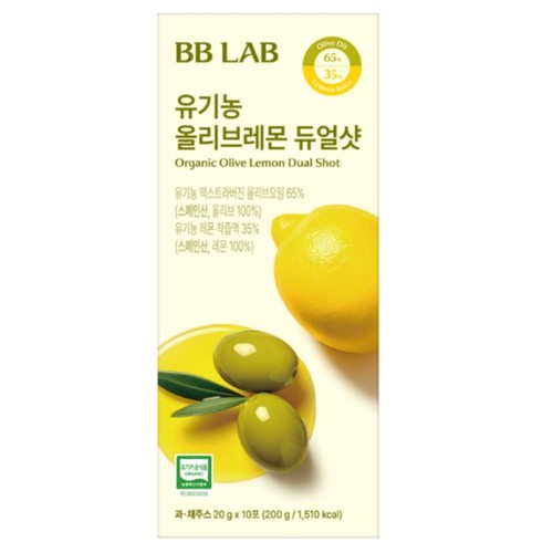 뉴트리원 올리브레몬 듀얼샷 (20G*10포)