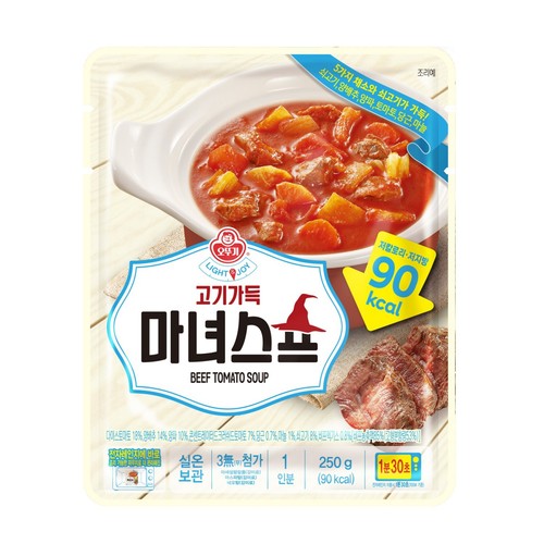 오뚜기 LIGHT&JOY고기가득마녀스프250G (250G)