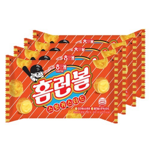 해태 홈런볼 스윗커스타드 4번들 (164G)
