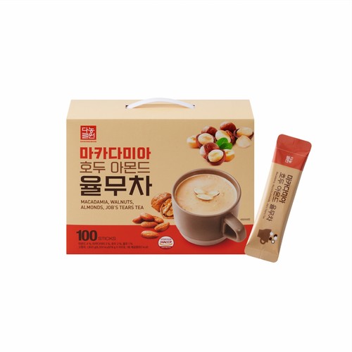[사전예약, 9/6~9/10 배송일선택] 다농원 마카다미아 호두 아몬드 율무차 (SET)