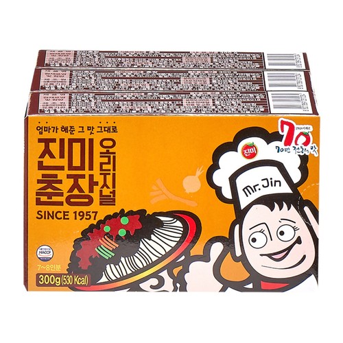 엄마가 해준 그 맛 그대로 진미 춘장 오리지널 (300G)
