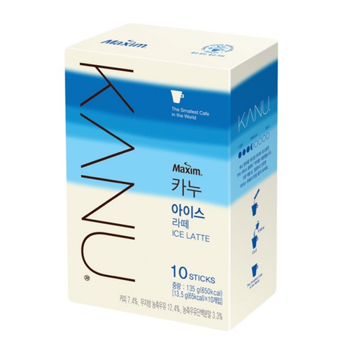 동서 카누 아이스 라떼 10포 (13.5G*10입)