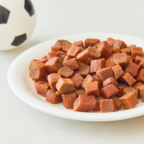 콜리올리 생육담은 큐브육포 (연어) (300G)