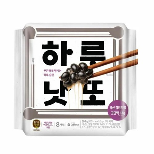 CJ 하루낫또 국산검정약콩 8입 (364G)