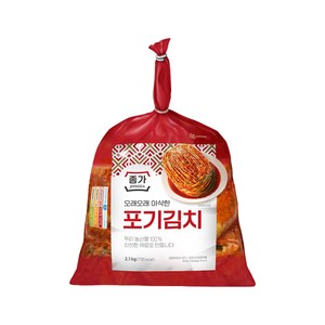 김치様 대상 종가 오래오래 아삭한 포기김치 (2.1KG)ㅣ롯데마트 제타