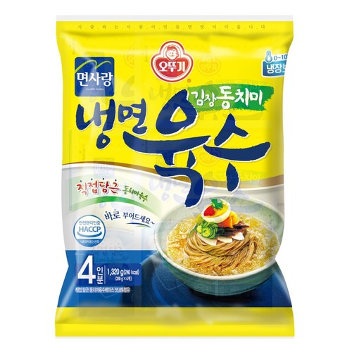 오뚜기 김장 동치미 냉면 육수 (4인) (1320G)
