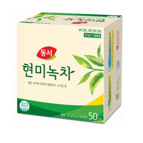  동서 현미녹차 (1.5G*50입)