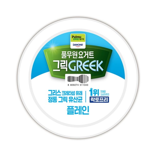 풀무원다논 그릭 플레인 (400G)
