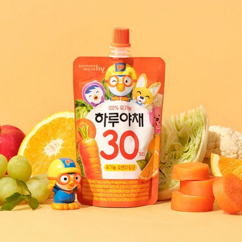 하루야채 유기농 오렌지 당근 (110ML*4입)