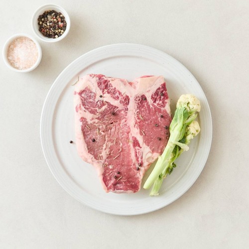 [행사카드가 32,940원] 미국산 티본/엘본 스테이크(냉장) (500G)