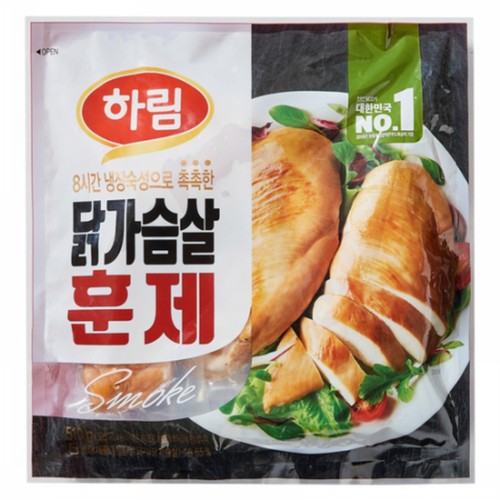 하림 닭가슴살 훈제 (510G)