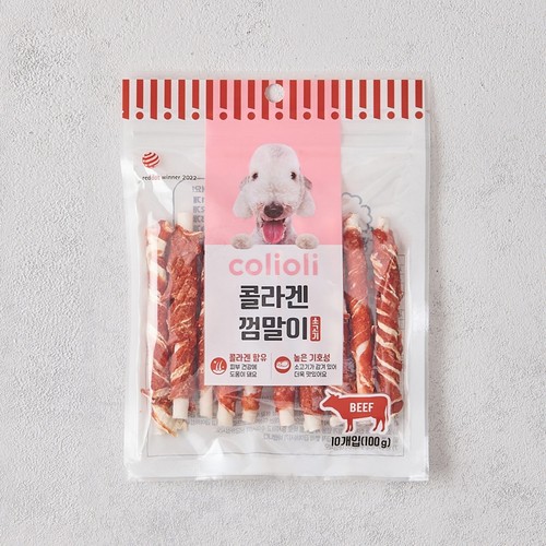 콜리올리 콜라겐 껌말이 (소고기) (100G)