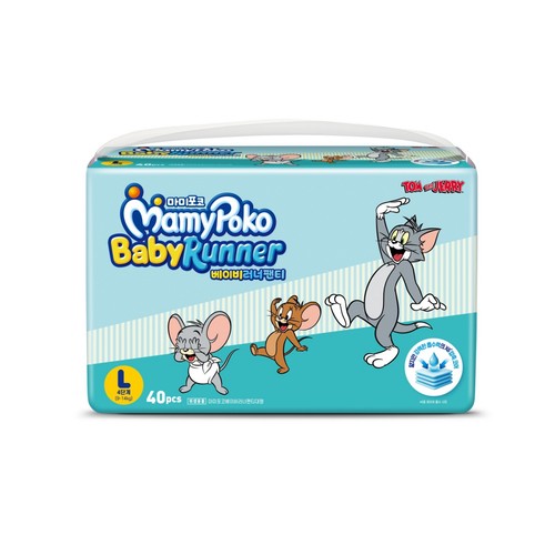 마미포코 베이비러너팬티 대형 (40P)