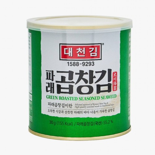 대천김 파래곱창김(캔) (30G)