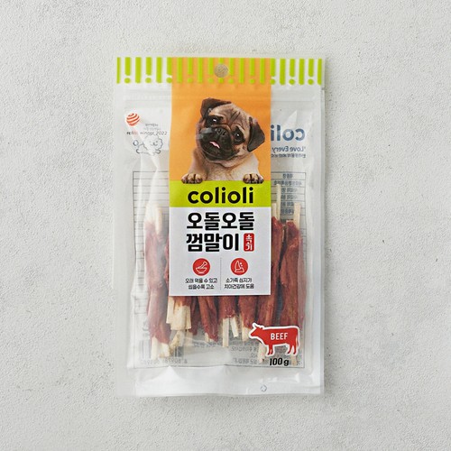 콜리올리 오돌오돌 껌말이 (소고기) (100G)