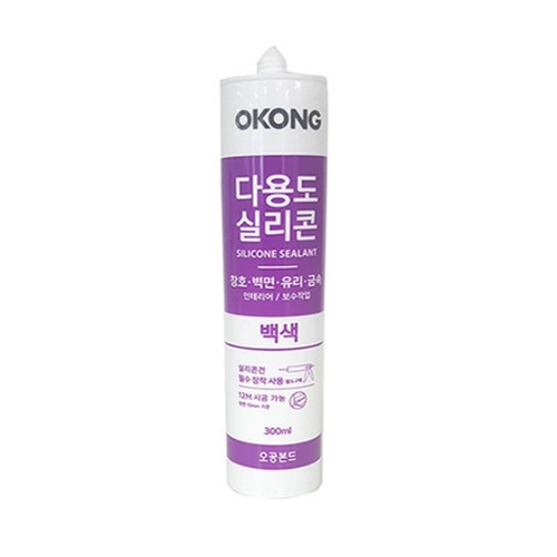오공 다용도 실리콘 (백색) (300ML)