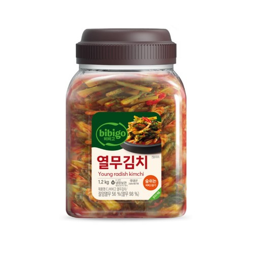 CJ 비비고 열무김치(PET) (1200G)
