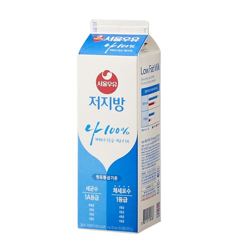 서울우유 저지방 우유 (1,000ML)