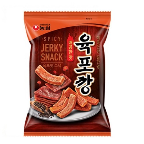 농심 육포깡 매콤한맛 (90G)