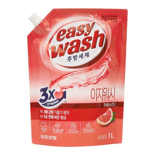 해피홈 이지워시 자몽소다 (리필) (1L)
