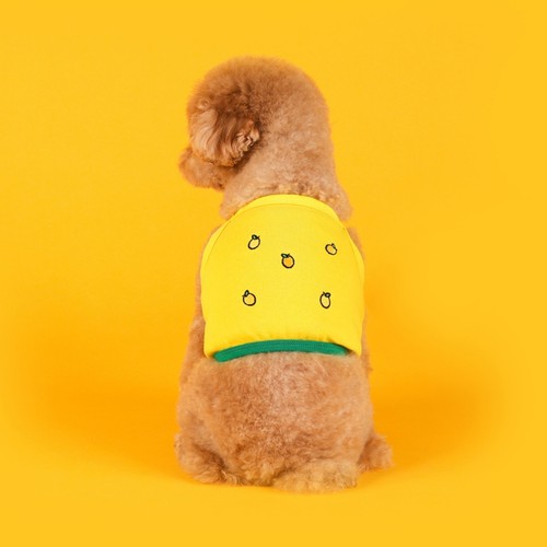 LEMON/L 플로트 후르츠 크롭나시 (레몬)