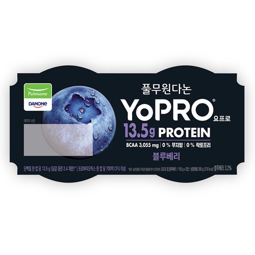 풀무원다논 YOPRO블루베리 (150G*2입)