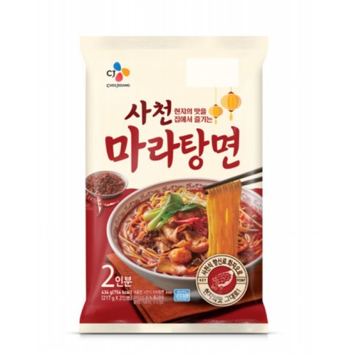 CJ 사천 마라탕면 (2인) (434G)