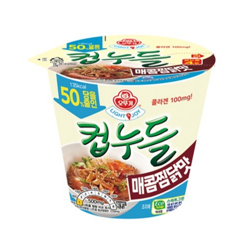 오뚜기 LIGHT&JOY 컵누들 매콤찜닭맛 (45G)