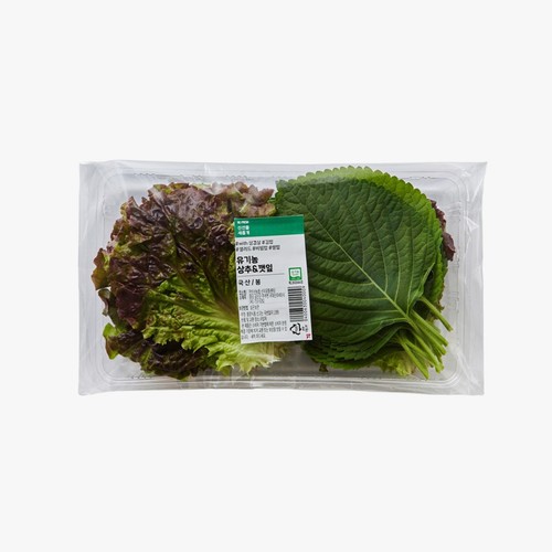 친환경 상추&깻잎 (80G/팩)