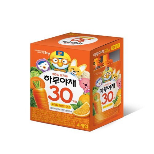 하루야채 유기농 오렌지 당근 (110ML*4입)
