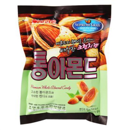  오리온 통아몬드 (90G)