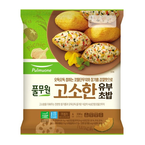 풀무원 고소한 유부초밥 (330G)