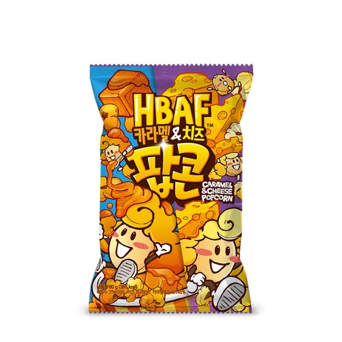 HBAF 카라멜&치즈팝콘 (80G)