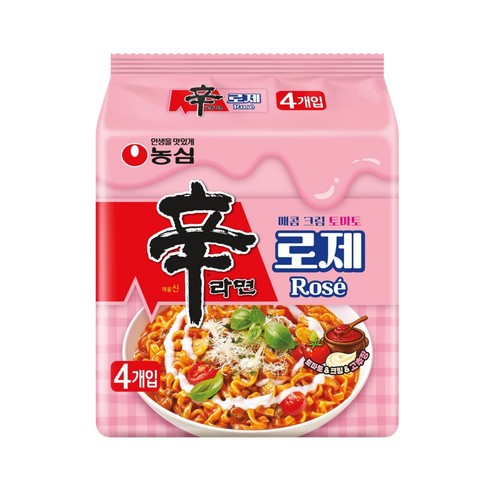 농심 신라면 로제 (134G*4)
