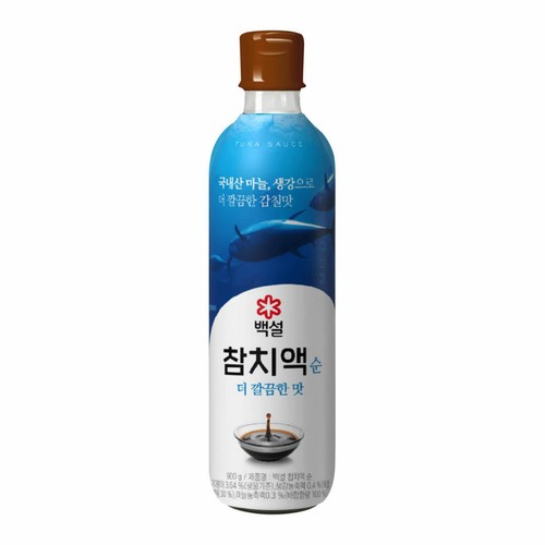 백설 참치액 순 더 깔끔한 맛 (900ML)