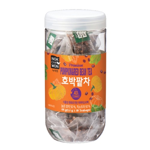 녹차원 호박팥차 (1.5G*40입)