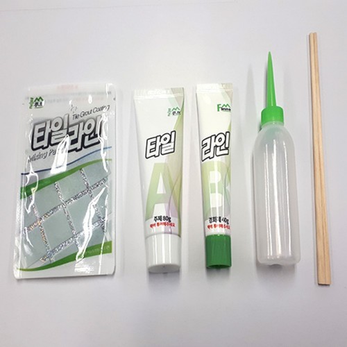  타일라인 줄눈코팅제 (실버) (150G)