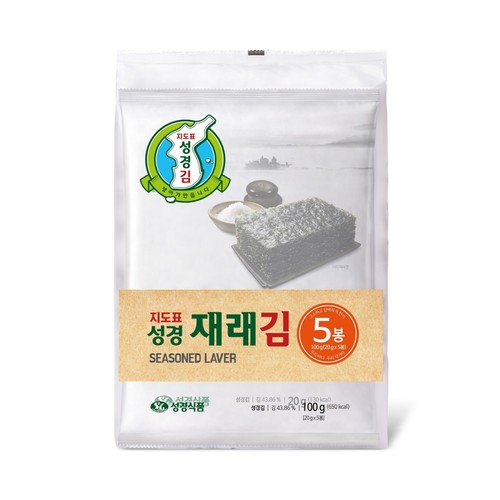 성경식품 재래 전장김 (20G*5봉)
